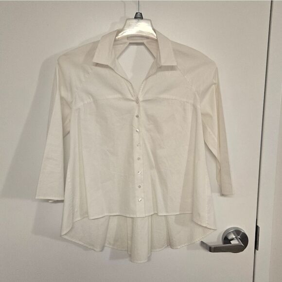 Anne Fontaine Open Back Blouse - Picture 10 of 14